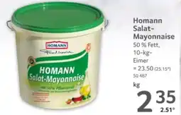Selgros Homann Salat-Mayonnaise Angebot