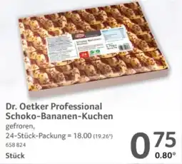 Selgros Dr. Oetker Professional Schoko-Bananen-Kuchen Angebot