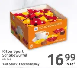 Selgros Ritter Sport Schokowürfel Angebot