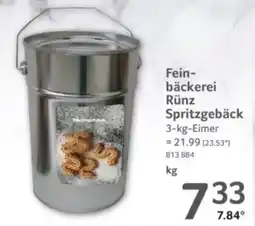 Selgros Fein-bäckerei Rünz Spritzgebäck Angebot