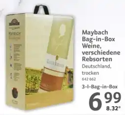 Selgros Maybach Bag-in-Box Weine Angebot
