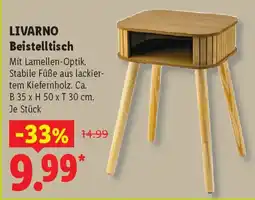 Lidl LIVARNO Beistelltisch Angebot