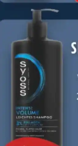E-Center Syoss Shampoo Angebot