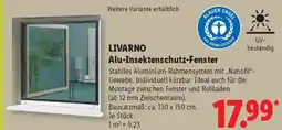 Lidl LIVARNO Alu-Insektenschutz-Fenster Angebot