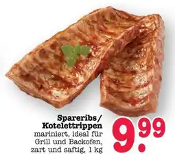 Scheck-in-Center Spareribs/Kotelettippen Angebot