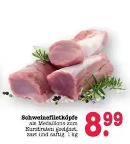Scheck-in-Center Schweinefiletköpfe Angebot