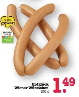 Scheck-in-Center Hofglück Wiener Würstchen Angebot