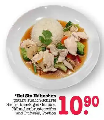 Scheck-in-Center Hoi Sin Hähnchen Angebot