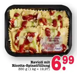 Scheck-in-Center Ravioli mit Ricotta-Spinatfüllung Angebot