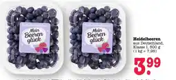 Scheck-in-Center Heidelbeeren Angebot