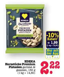 Scheck-in-Center EDEKA Herzstücke Premium Pistazien Angebot