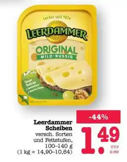 Scheck-in-Center Leerdammer Scheiben Angebot