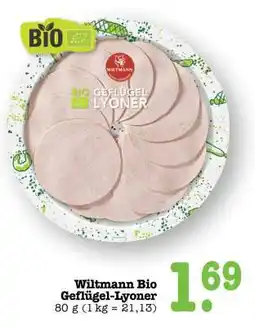 Scheck-in-Center Wiltmann Bio Geflügel-Lyoner Angebot
