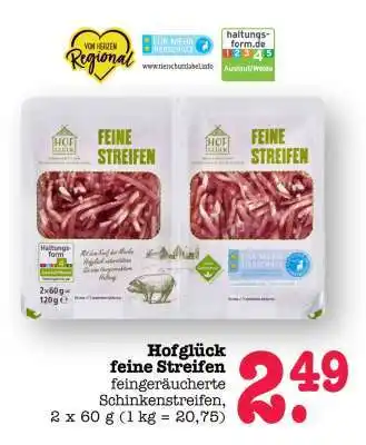 Scheck-in-Center Hofglück Feine Streifen Angebot