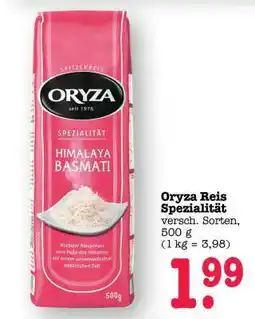 Scheck-in-Center Oryza Reis-Spezialität Angebot