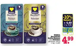 Scheck-in-Center EDEKA Herzstücke Kaffee Balance oder Selection Angebot
