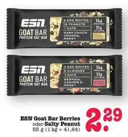 Scheck-in-Center ESN Goat Bar Berries oder Salty Peanut Angebot