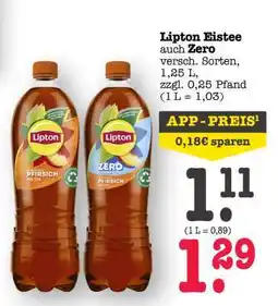 Scheck-in-Center LIPTON Eistee Angebot
