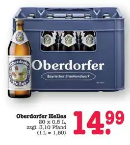 Scheck-in-Center Oberdorfer Helles Angebot