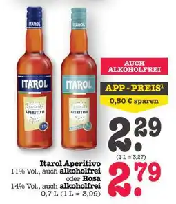 Scheck-in-Center Itarol Aperitivo Angebot