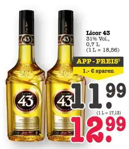 Scheck-in-Center Licor 43 Angebot