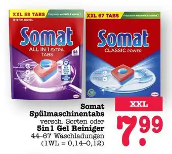 Scheck-in-Center Somat Spülmaschinentabs Angebot
