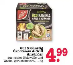 Scheck-in-Center Gut & Günstig Öko Kamin & Grill Anzünder Angebot