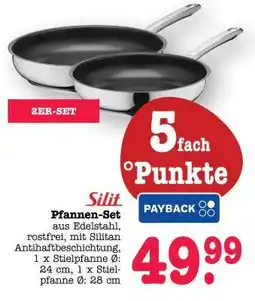 Scheck-in-Center Silit Pfannen-Set Angebot