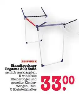 Scheck-in-Center LEIFHEIT Standtrockner Pegasus 200 Solid Angebot