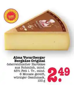 Scheck-in-Center Alma Vorarlberger Bergkäse Original Angebot