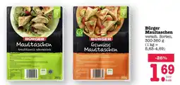 Scheck-in-Center BÜRGER Maultaschen Angebot