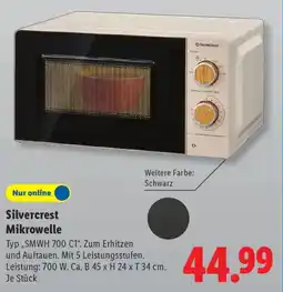 Lidl Silvercrest Mikrowelle Angebot
