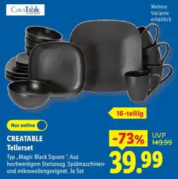 Lidl CREATABLE Tellerset Angebot