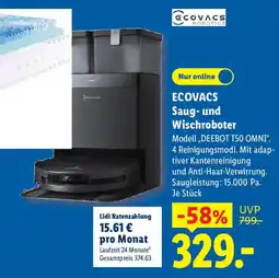 Lidl ECOVACS Saug- und Wischroboter Angebot