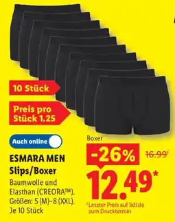 Lidl ESMARA MEN Slips/Boxer Angebot