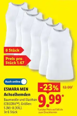 Lidl ESMARA MEN Achselhemden Angebot