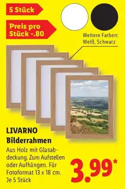 Lidl LIVARNO Bilderrahmen Angebot