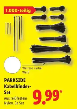 Lidl PARKSIDE Kabelbinder-Set Angebot