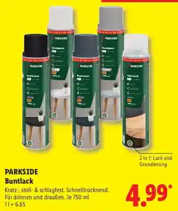 Lidl PARKSIDE Buntlack Angebot
