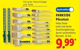 Lidl PARKSIDE Pinselset Angebot