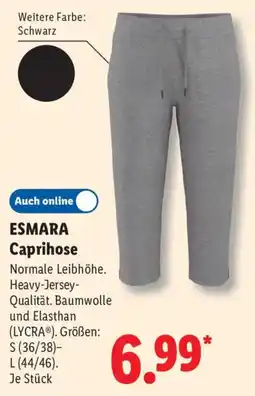 Lidl ESMARA Caprihose Angebot