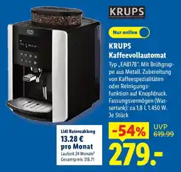 Lidl KRUPS Kaffeevollautomat Angebot