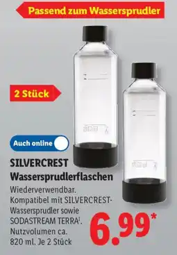 Lidl SILVERCREST Wassersprudlerflaschen Angebot