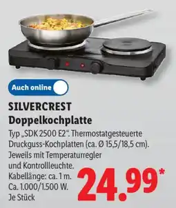 Lidl SILVERCREST Doppelkochplatte Angebot