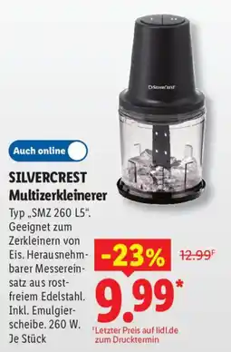 Lidl SILVERCREST Multizerkleinerer Angebot
