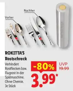 Lidl ROKITTA'S Rostschreck Angebot