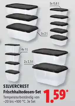 Lidl SILVERCREST Frischhaltedosen-Set Angebot