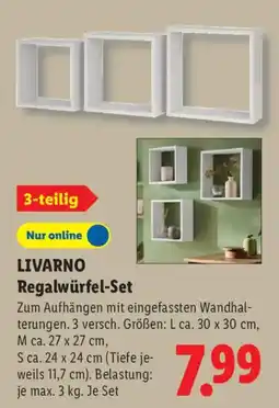 Lidl LIVARNO Regalwürfel-Set Angebot