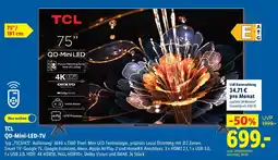 Lidl TCL QD-Mini-LED-TV Angebot