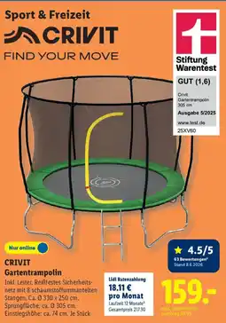 Lidl CRIVIT Gartentrampolin Angebot